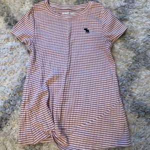 Abercrombie kids tie front shirt (13-14)